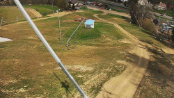 Spodní část sjezdovky skiareálu Karolinka