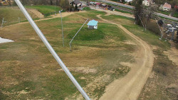 Spodní část sjezdovky skiareálu Karolinka