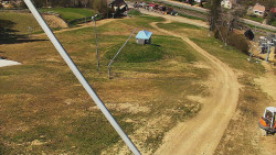 Spodní část sjezdovky skiareálu Karolinka