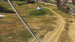 Spodní část sjezdovky skiareálu Karolinka