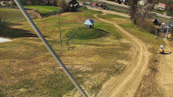 Spodní část sjezdovky skiareálu Karolinka