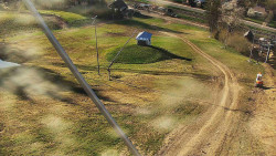 Spodní část sjezdovky skiareálu Karolinka