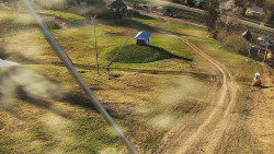 Spodní část sjezdovky skiareálu Karolinka