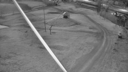 Spodní část sjezdovky skiareálu Karolinka