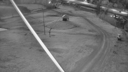 Spodní část sjezdovky skiareálu Karolinka