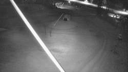 Spodní část sjezdovky skiareálu Karolinka