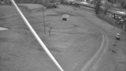 Spodní část sjezdovky skiareálu Karolinka