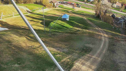 Spodní část sjezdovky skiareálu Karolinka