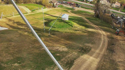 Spodní část sjezdovky skiareálu Karolinka