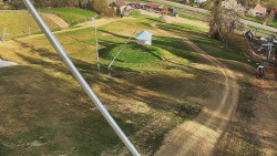 Spodní část sjezdovky skiareálu Karolinka