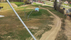 Spodní část sjezdovky skiareálu Karolinka