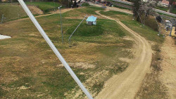 Spodní část sjezdovky skiareálu Karolinka