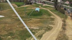 Spodní část sjezdovky skiareálu Karolinka