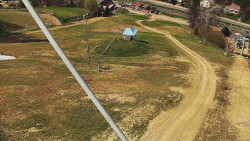 Spodní část sjezdovky skiareálu Karolinka