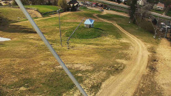 Spodní část sjezdovky skiareálu Karolinka