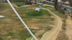 Spodní část sjezdovky skiareálu Karolinka