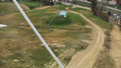 Spodní část sjezdovky skiareálu Karolinka