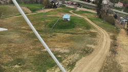 Spodní část sjezdovky skiareálu Karolinka