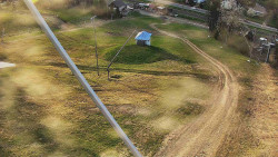 Spodní část sjezdovky skiareálu Karolinka