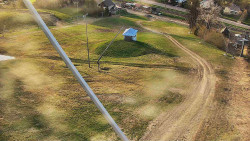 Spodní část sjezdovky skiareálu Karolinka