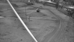 Spodní část sjezdovky skiareálu Karolinka