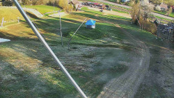 Spodní část sjezdovky skiareálu Karolinka