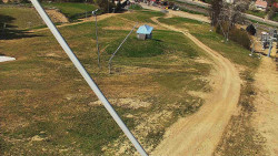 Spodní část sjezdovky skiareálu Karolinka