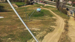 Spodní část sjezdovky skiareálu Karolinka