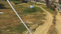 Spodní část sjezdovky skiareálu Karolinka