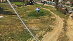 Spodní část sjezdovky skiareálu Karolinka