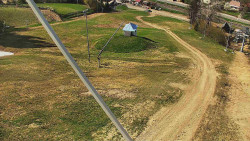 Spodní část sjezdovky skiareálu Karolinka