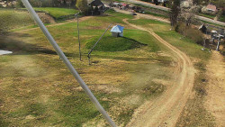 Spodní část sjezdovky skiareálu Karolinka