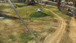 Spodní část sjezdovky skiareálu Karolinka