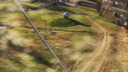 Spodní část sjezdovky skiareálu Karolinka