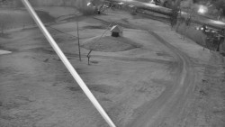 Spodní část sjezdovky skiareálu Karolinka