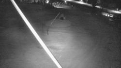 Spodní část sjezdovky skiareálu Karolinka