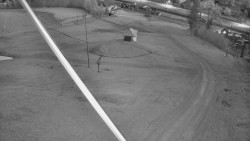 Spodní část sjezdovky skiareálu Karolinka