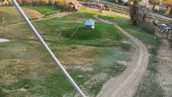 Spodní část sjezdovky skiareálu Karolinka