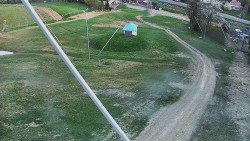 Spodní část sjezdovky skiareálu Karolinka