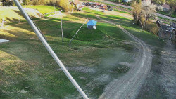 Spodní část sjezdovky skiareálu Karolinka