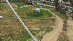 Spodní část sjezdovky skiareálu Karolinka