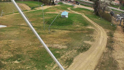 Spodní část sjezdovky skiareálu Karolinka