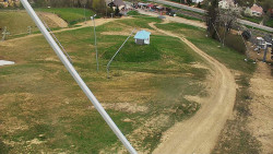 Spodní část sjezdovky skiareálu Karolinka