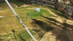 Spodní část sjezdovky skiareálu Karolinka