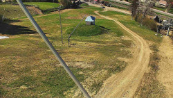 Spodní část sjezdovky skiareálu Karolinka