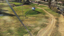 Spodní část sjezdovky skiareálu Karolinka