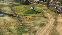 Spodní část sjezdovky skiareálu Karolinka