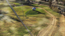 Spodní část sjezdovky skiareálu Karolinka