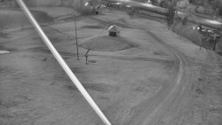 Spodní část sjezdovky skiareálu Karolinka