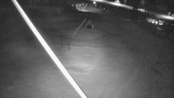 Spodní část sjezdovky skiareálu Karolinka